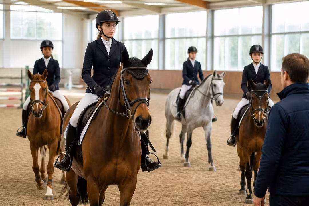 découvrez comment une nouvelle génération talentueuse prend les rênes de l'équipe d'équitation, promettant un avenir brillant pour ce sport passionnant.